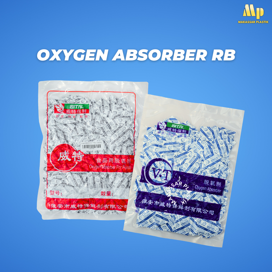 OXYGEN ABSORBER RB / PENGAWET MAKANAN / SILICA GEL ABSORBER OBUSTER