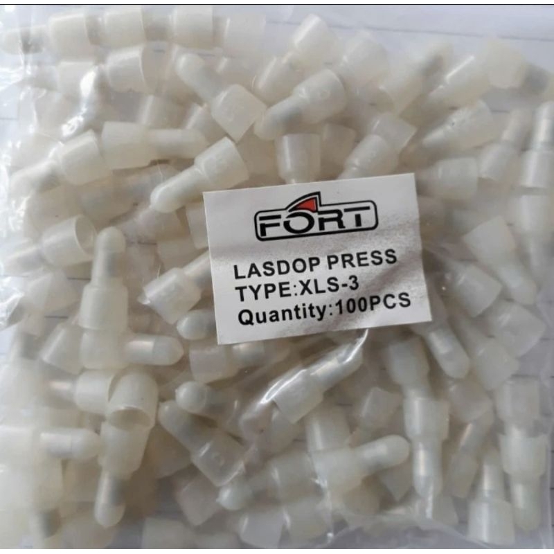 Lasdop 1.5mm Putih Lasdop 1.5 mm Screw On Wire Penyambung Kabel 1 Pack isi 100pcs