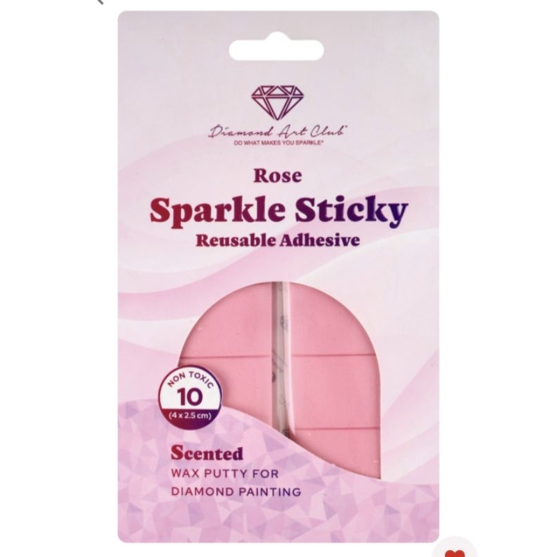 

Putty Rose sparkle sticky DAC