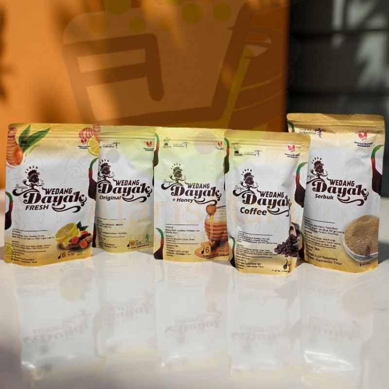 

Wedang Dayak Oleh-Oleh Khas Asli Kalimantan Grade A Bawang Dayak