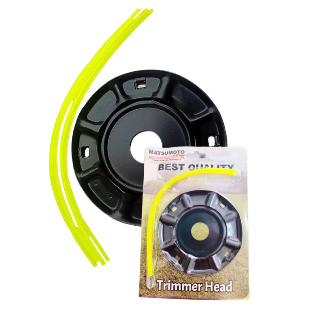 Mata Pisau Potong Rumput Senar Mata Trimmer Head Nylon Pisau Mesin Potong Rumput