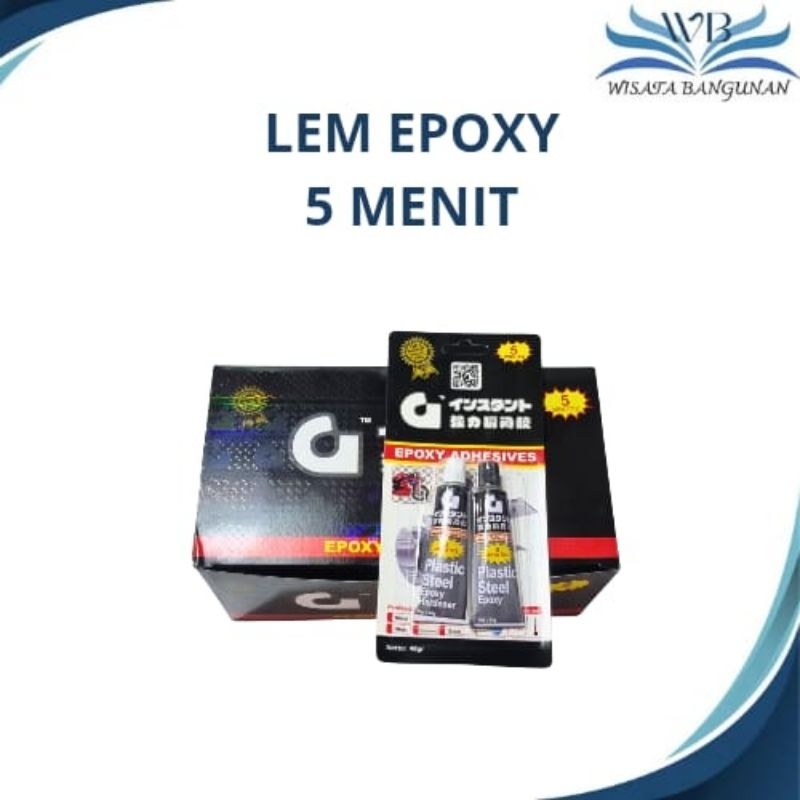 

Lem Epoxi G - 5 menit