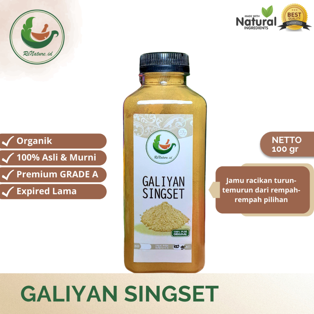 

RENATUREID GALIYAN SINGSET JAMU TRADISIONAL JAWA MURNI