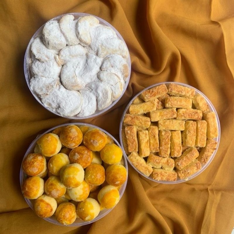 

paket kue kering homemade 3 rasa ukuran 500 gr