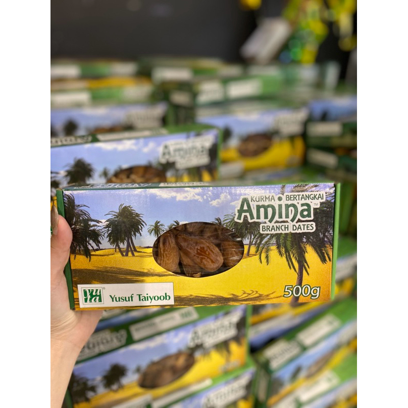 

kurma amina kurma bertangkai / kurma safia / kurma aqsa 500gr