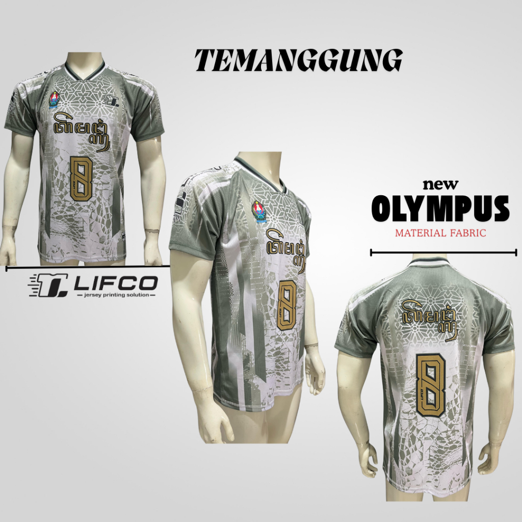 JERSEY VOLI AKSARA SERIES - TEMANGGUNG - ORIGINAL LIFCO (TIDAK BISA REQUEST NAMA)