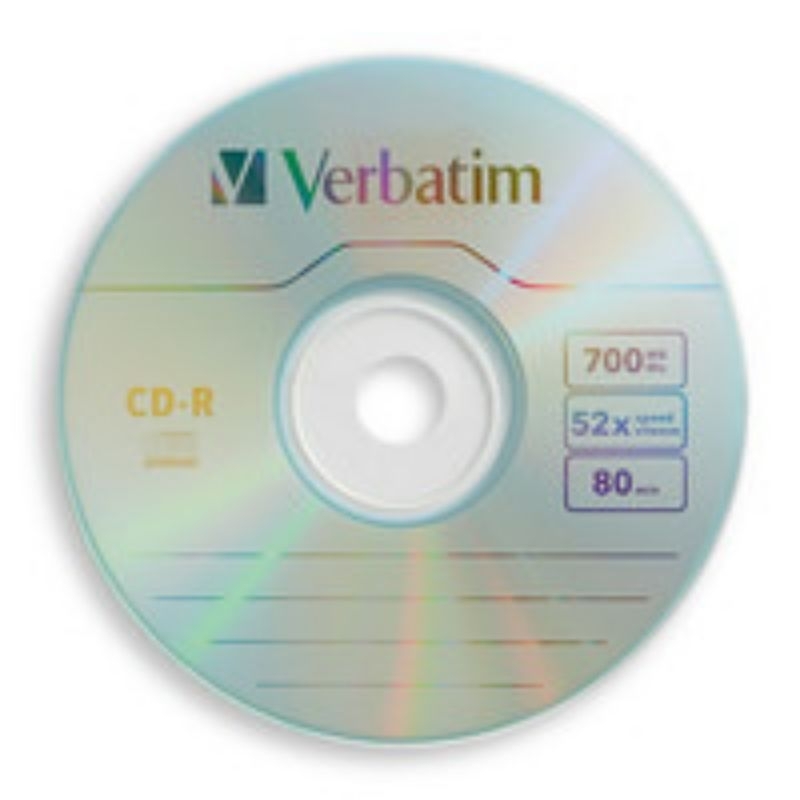 CD Kosong / Disc Blank Verbatim CD-R 52x