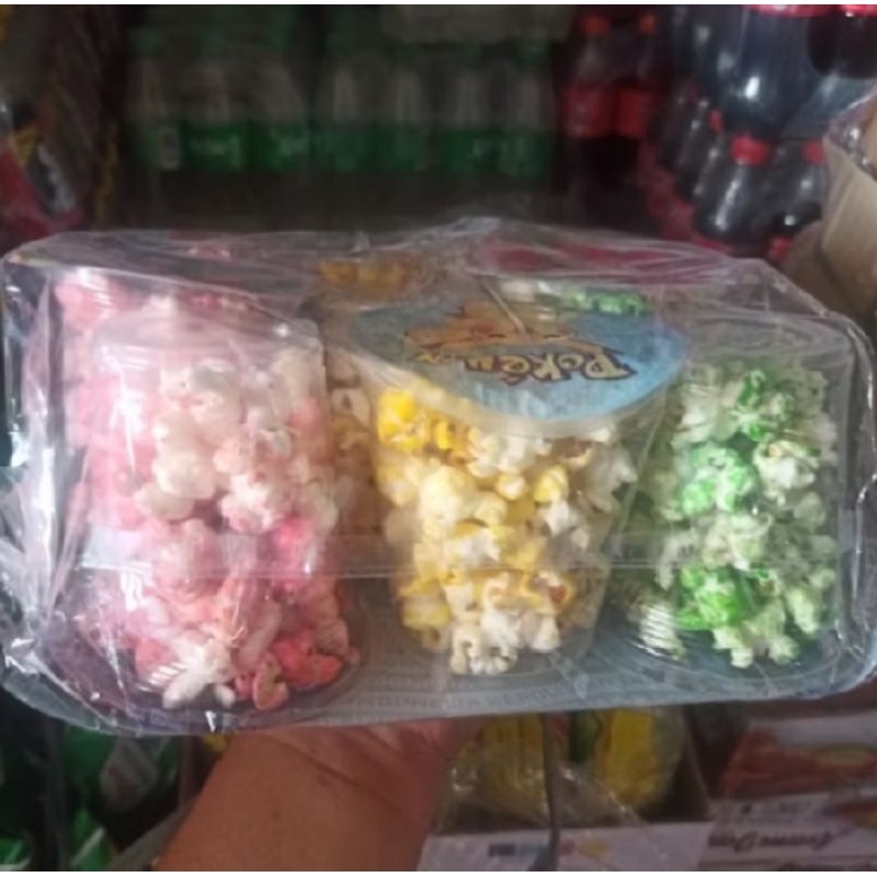 

Pop Corn Tradisional Warna Warni Pop cron anak-anak jajanan viral