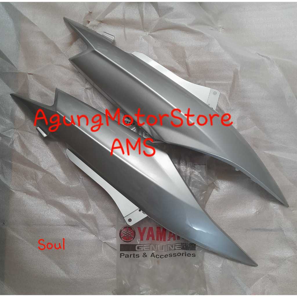 COVER BODY YAMAHA MIO SOUL SILVER ORI