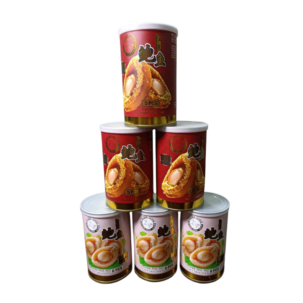 

PREMIUM ABALONE (Premium Golden Abalone / Premium Braised Abalone), CAP KUDA EMAS