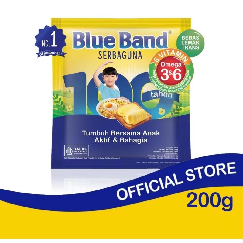 

Blue Band Margarine Serbaguna 200gr
