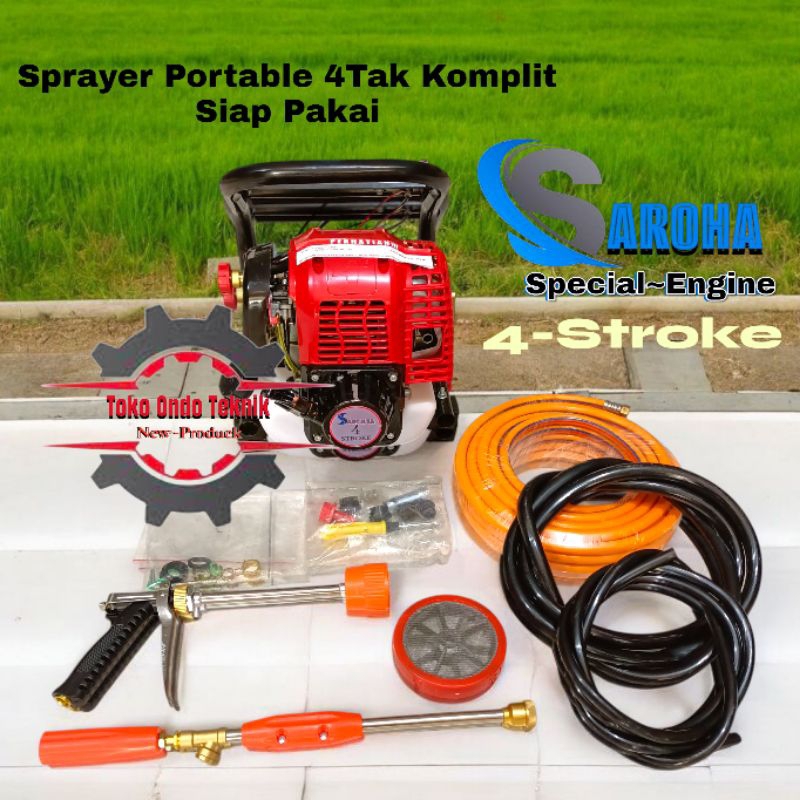 Mesin Power Sprayer  Portable 4Tak Dan 2 Tak