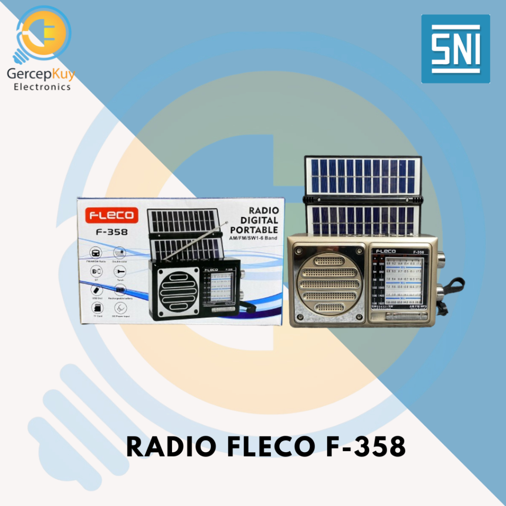 RADIO DIGITAL PORTABLE FLECO F-358