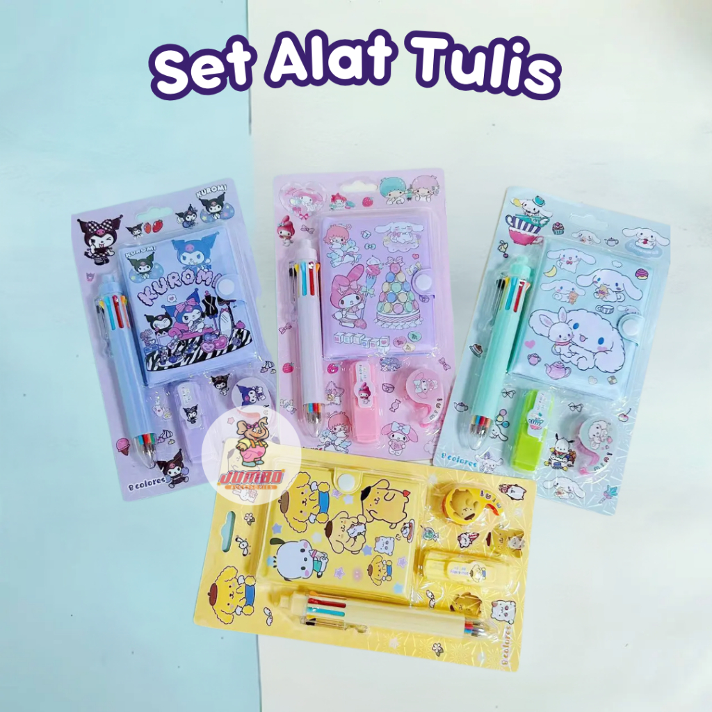 

Set Alat Tulis Karakter Jumbo Accessories