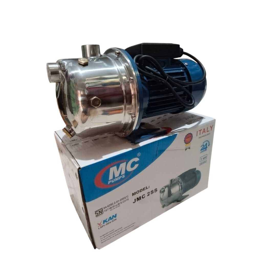 Pompa Air Nasional MC JMC 2SS/Semi Jet Stainlis MC PUMP JMC 2SS