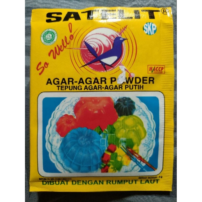 

Satelit Agar-agar 6,5 gr