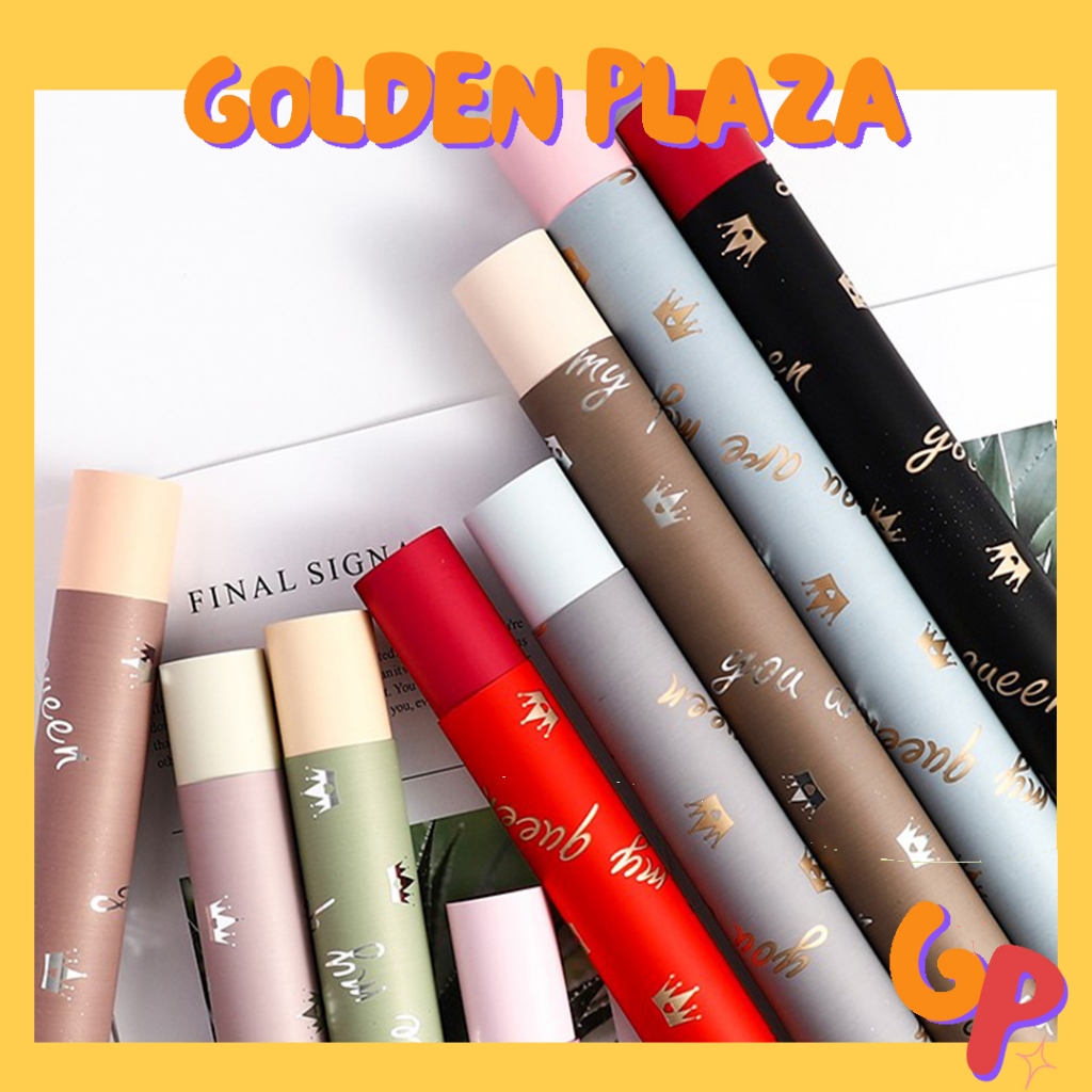 

Flower Wrapping Cellophane Paper Twotone 2 warna Queen Kertas Buket Bunga Paper KB6023