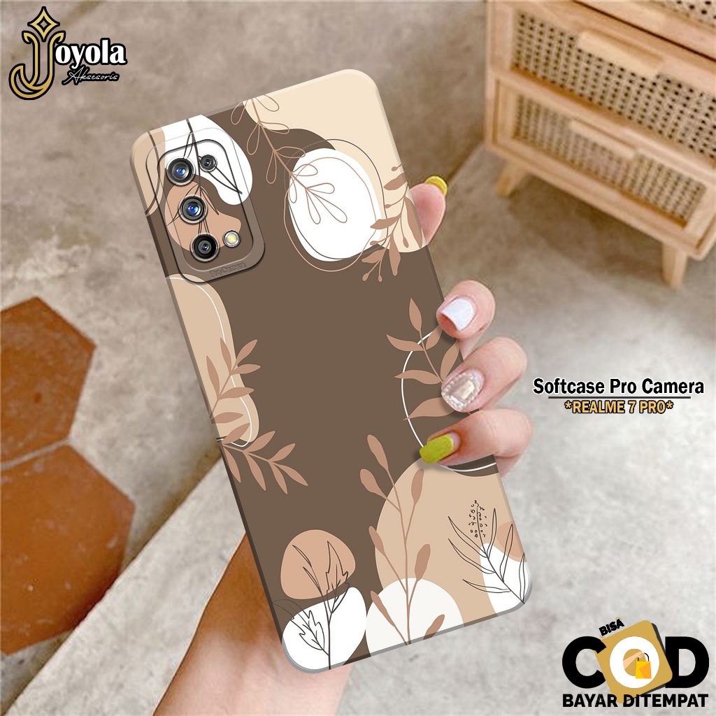 JOYOLA Case REALME 7 PRO - Fashion Case Pattern - Softcase REALME 7 PRO - Pro Camera - Casing REALME