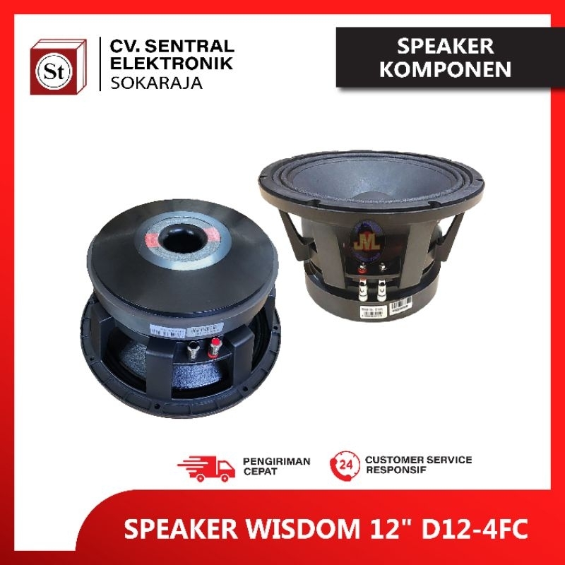 SPEAKER WISDOM 12" D12-4FC