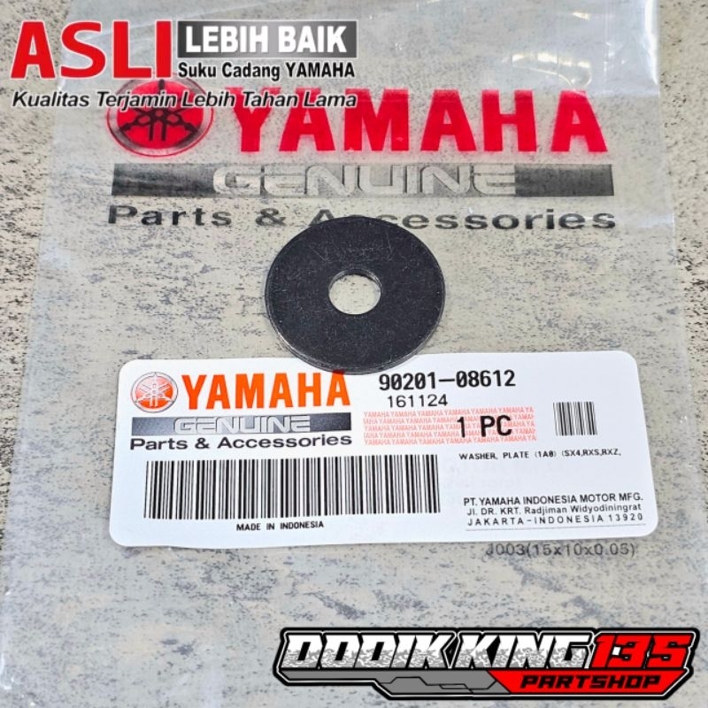 RING BAUT DUDUKAN STANG STIR F1ZR FIZR FORCE1 VEGA R LAMA ORIGINAL YAMAHA | 90201-08612
