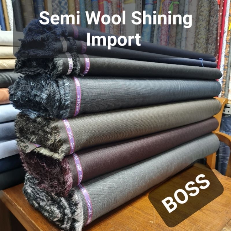 Kain Semi Wool Shining / Kain Celana / Jas&Blanzer | Semi wool