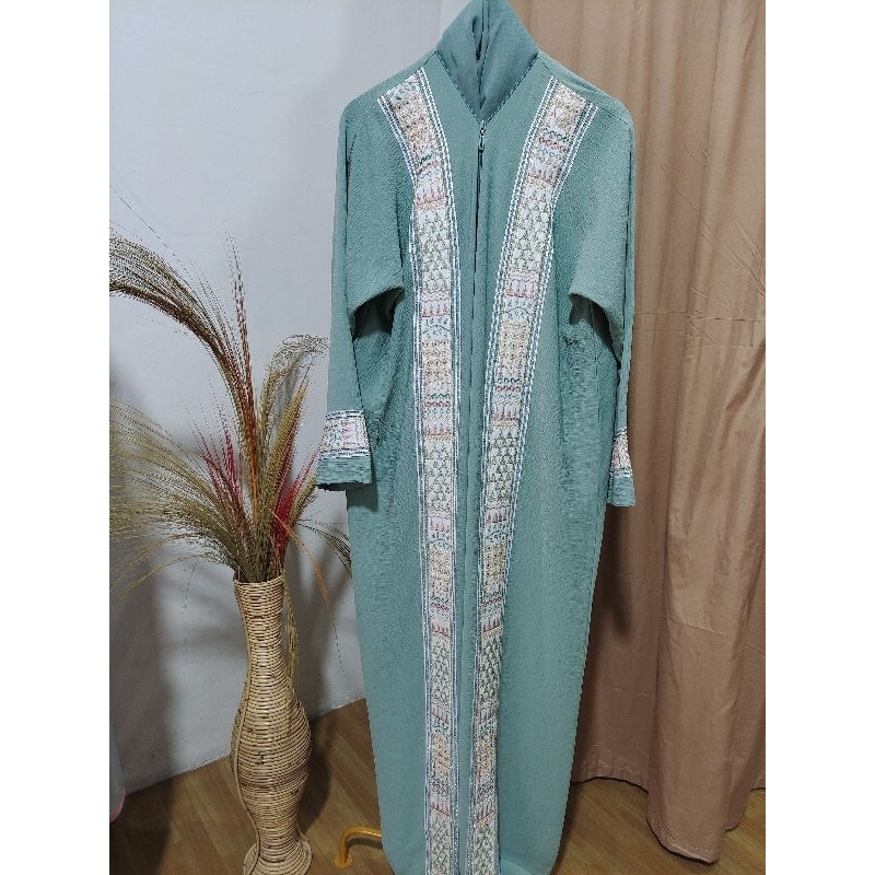 ABAYA CRINKLE BATIK PREMIUM IMPORT