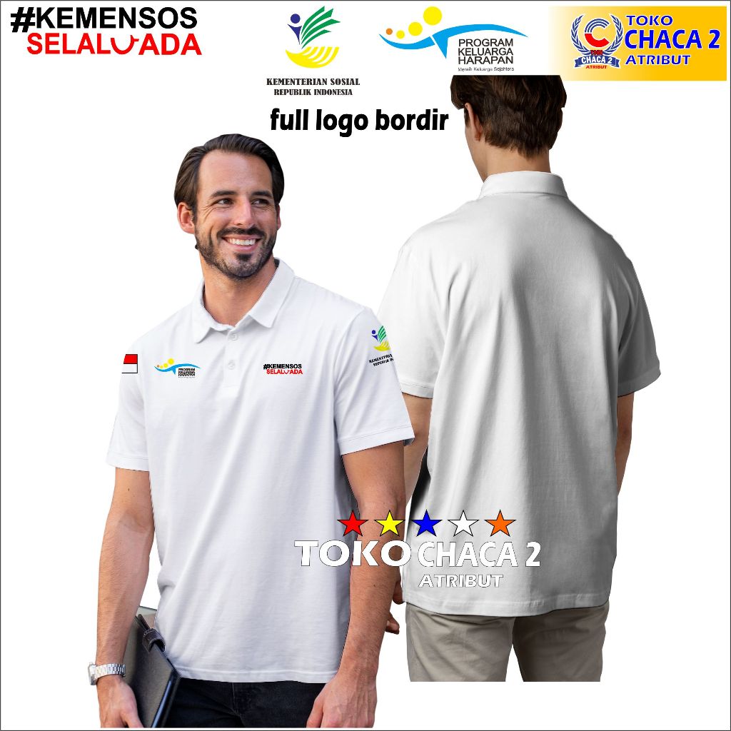 KAOS POLO KATUN KEMENSOS SELALU ADA - KAOS POLO KEMENSOS SELALAU ADA - KAOS KERAH KEMENSOS SELALAU A