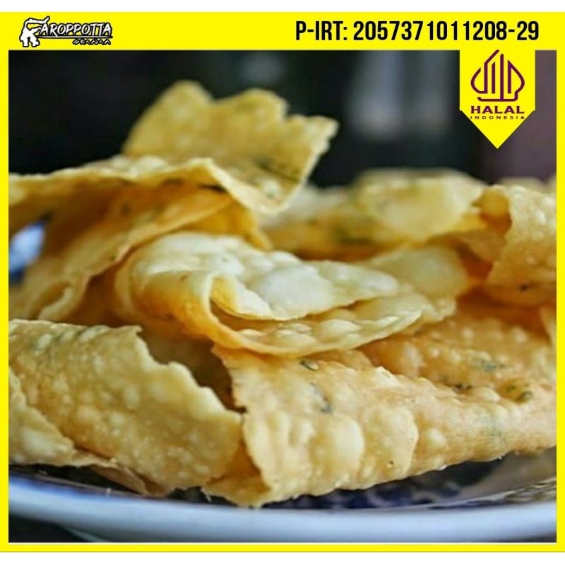 

kerupuk bawang 100 gram karoppotta