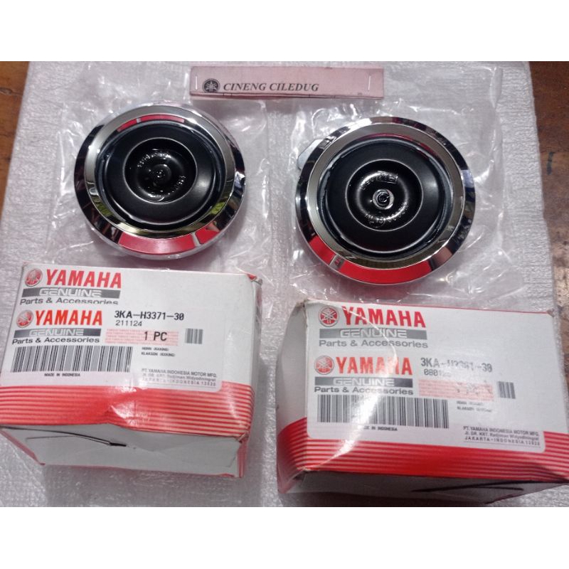 KLAKSON HORN SET RX KING 2008 ORIGINAL YGP