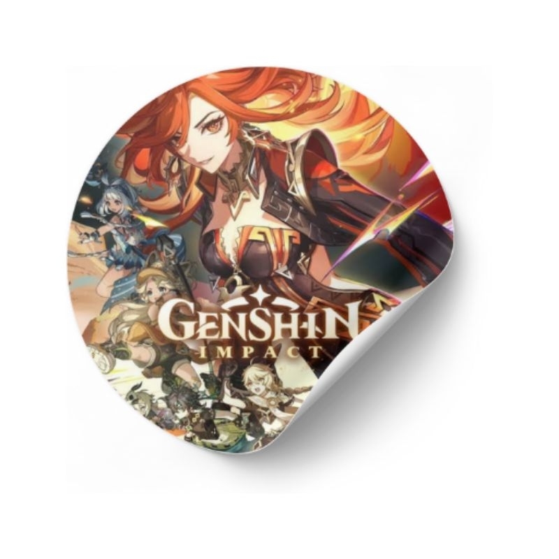 

Stiker Bergambar Genshin Mavuika GI Impact