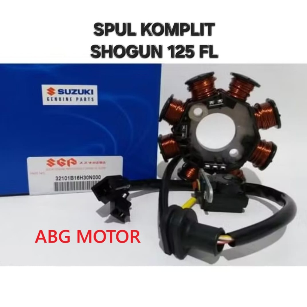 SPUL SPOL STATOR ASSY SHOGUN 125 FL ORIGINAL ASLI