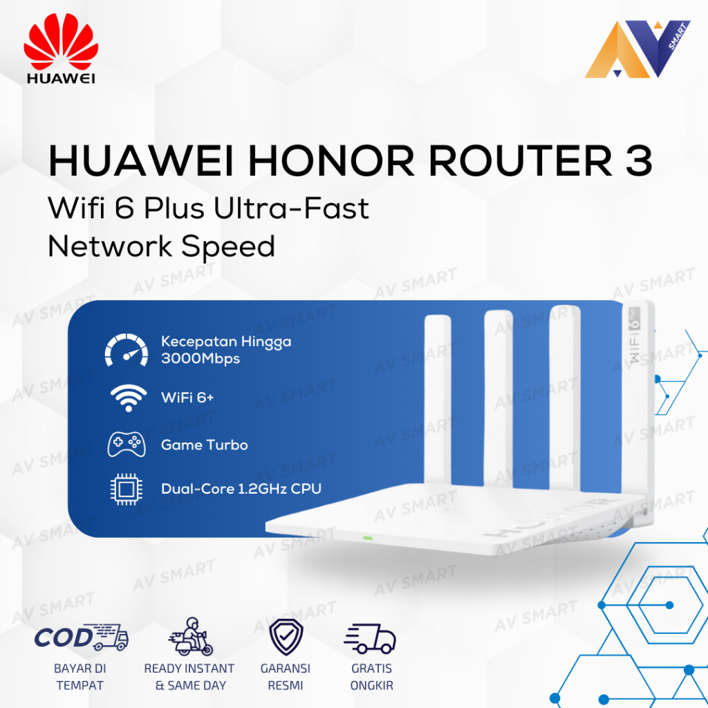 Huawei Honor Router 3 Mesh WIFI 6+ 3000Mbps