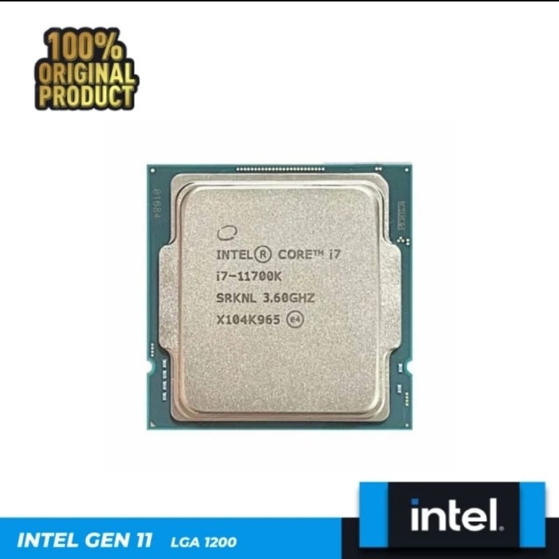 PROCESSOR INTEL CORE I7 11700K TRAY LGA 1200