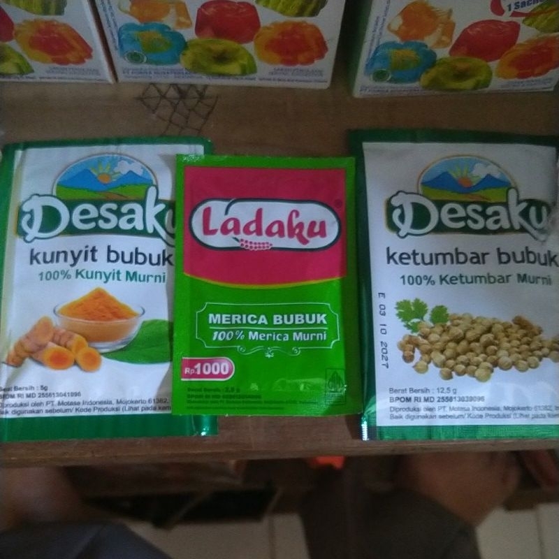 

Kunyit/ Ketumbar / Lada Bubuk