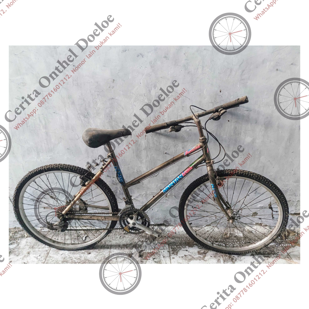 POLYGON MONTANA TAHUN 1998 SEPEDA MTB GUNUNG JADUL KLASIK KOLEKSI ANTIK KUNO DIJAMIN ORIGINAL