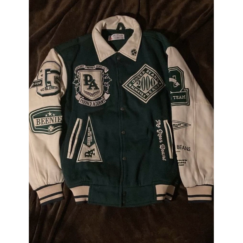 Preface The Green Beans Varsity Jacket - Retro Edition