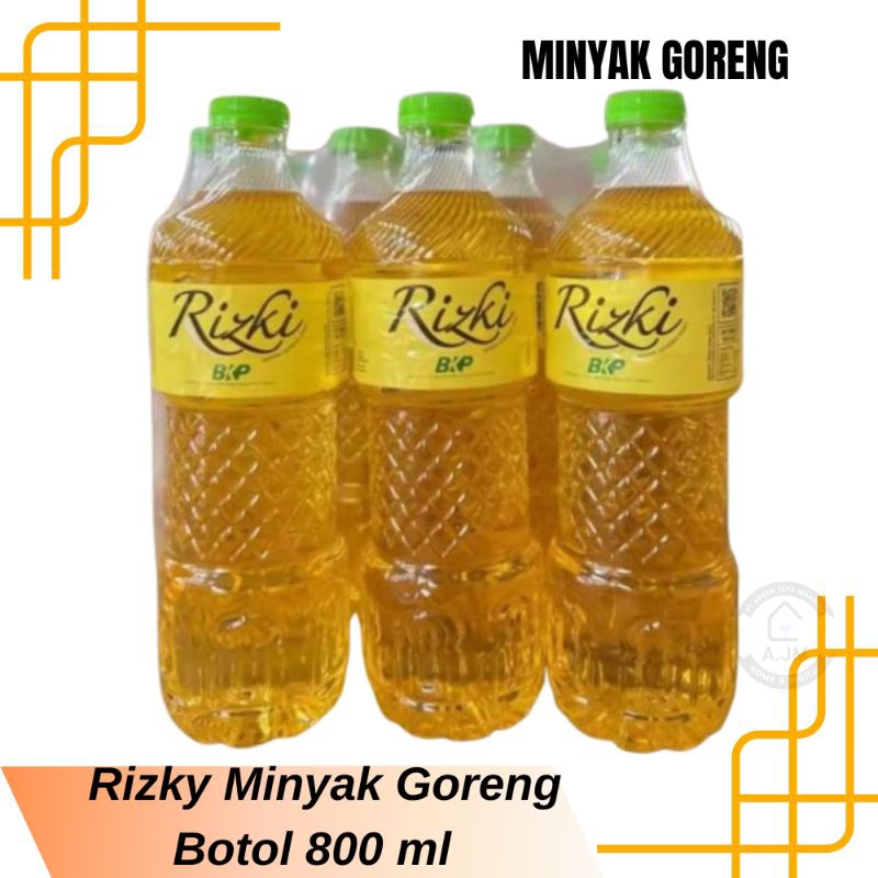 

Rizky Minyak Goreng Botol 800 ml