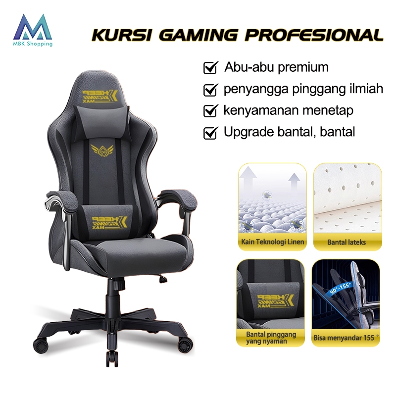 MBK- Kursi Gaming Kursi Gaming Murah Terbaik/  Kursi Gaming / Kursi Kantor / Gaming Chair / Kursi Be