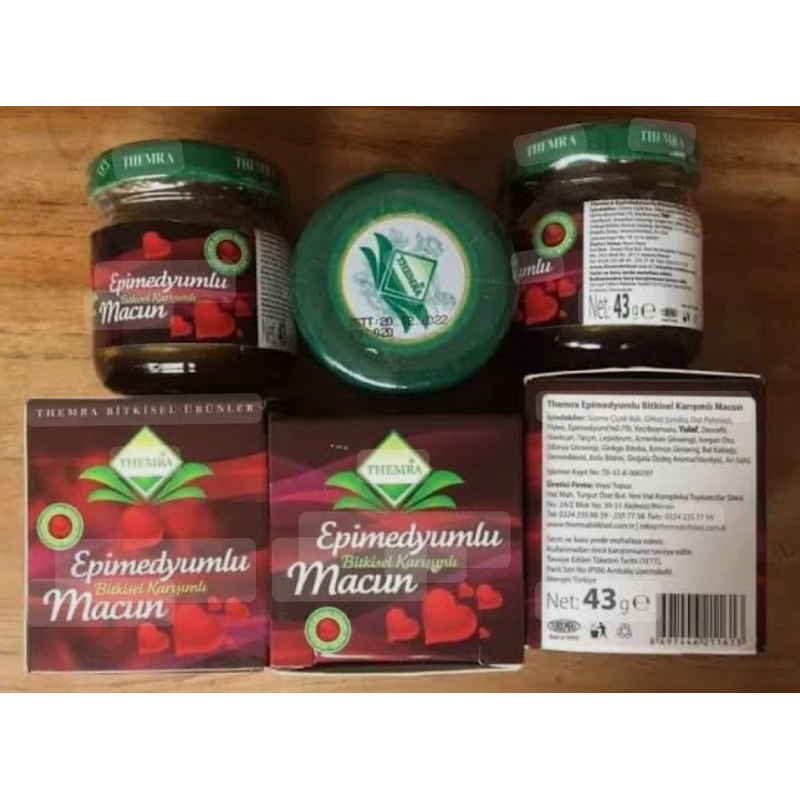 

MACUN EPIMEDYUMLU/MADU CINTA ORIGANAL TURKI 43gr