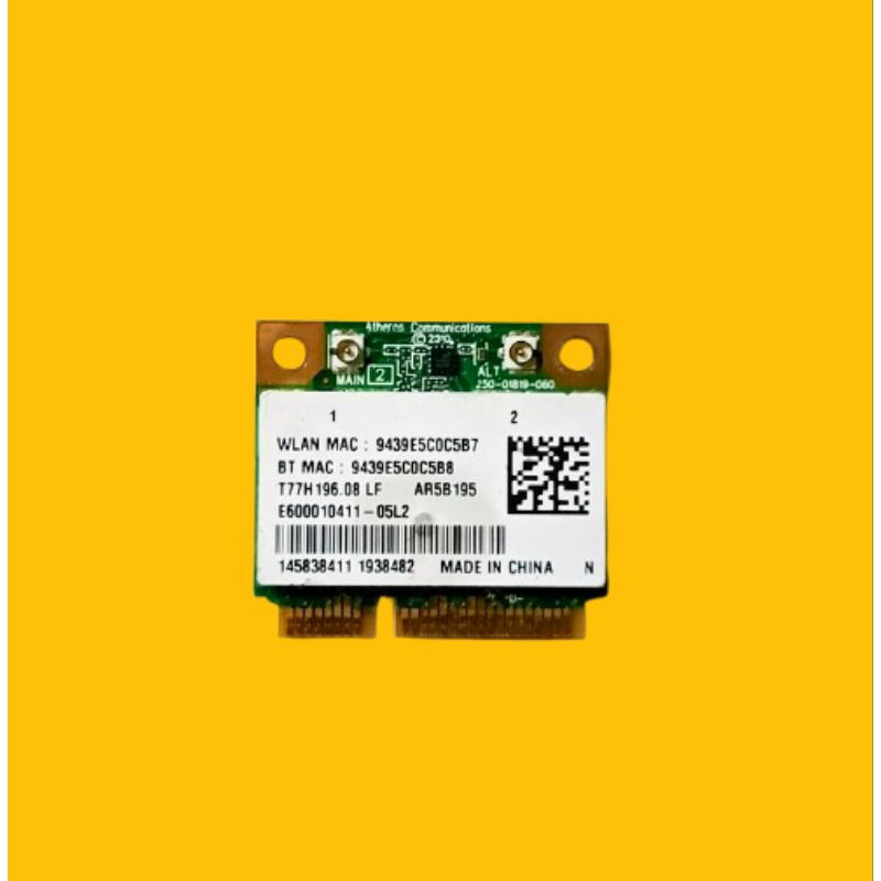 Wifi card laptop Sony Vaio PCG-61911W
