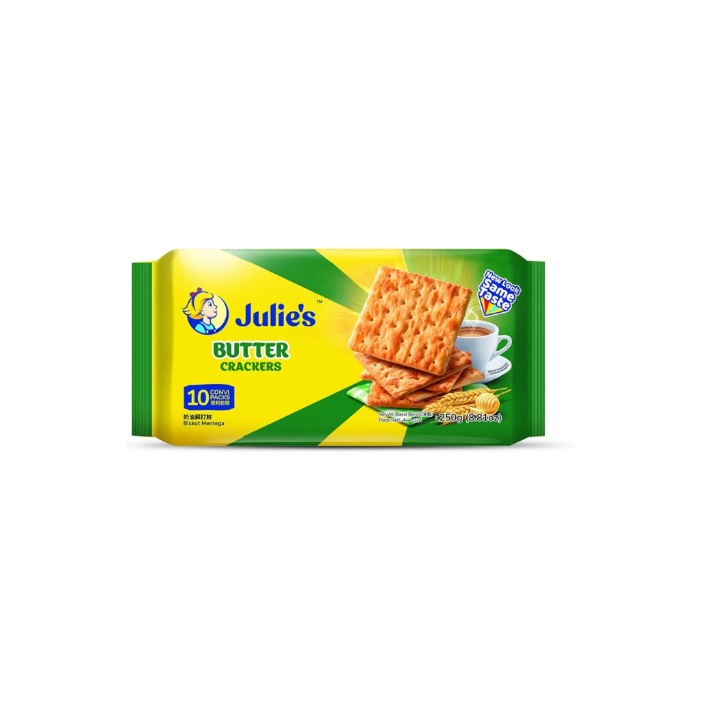 

JULIE'S BUTTER CRACKERS 250GR