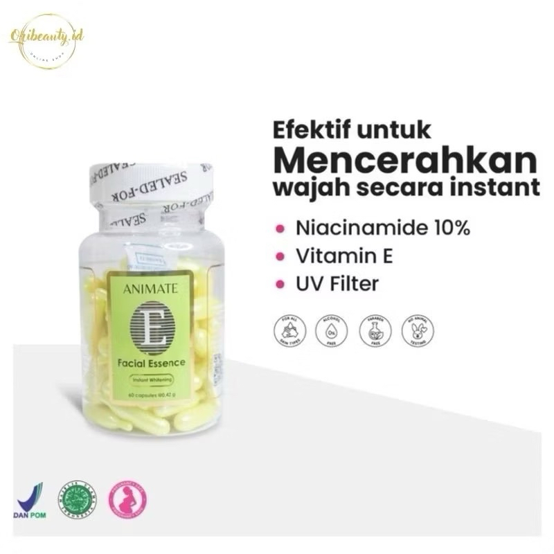Serum Animate Facial Essence Original BPOM