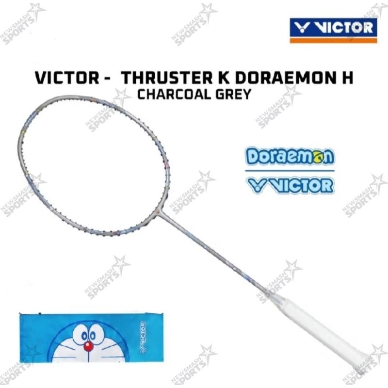 raket badminton victor thruster k doraemon
