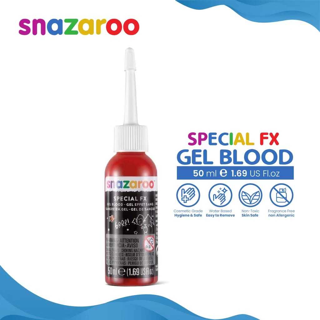 

Gramedia Tunjungan : Snazaroo Gel Blood Dark 50 ml Face & Body Paint