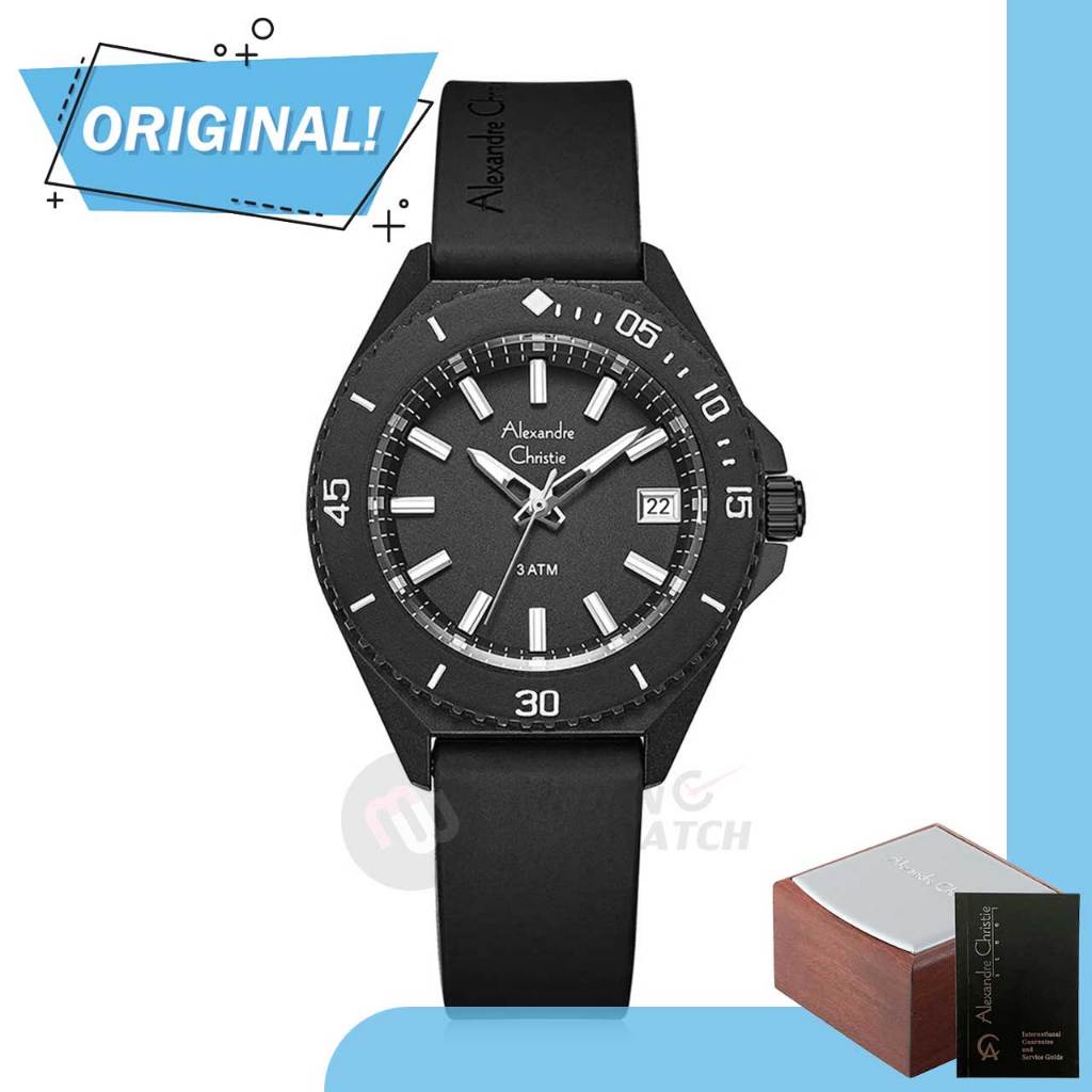 Jam Tangan Wanita Analog Alexandre Christie 8693LD AC8693 AC 8693 LD 8693 LDRIPBABA Original Garansi