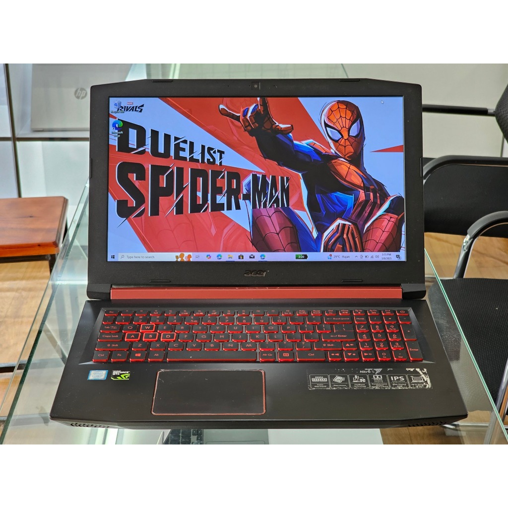 ACER Nitro 5 AN515 51 Intel Core i7 Nvidia GTX 1050 Ti SSD Gaming editing dan Desain Grafis