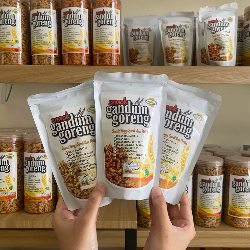 

gandumgoreng 100gr KHUSUS RESELLER