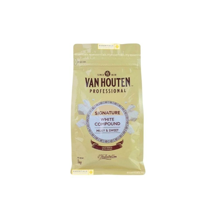 

White Chocolate Compound Coin Van Houten - 1 Kg