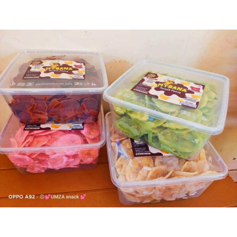 

Keripik Pisang Lumer 500 gram | Coklat, greentea, tiramisu, strawbery