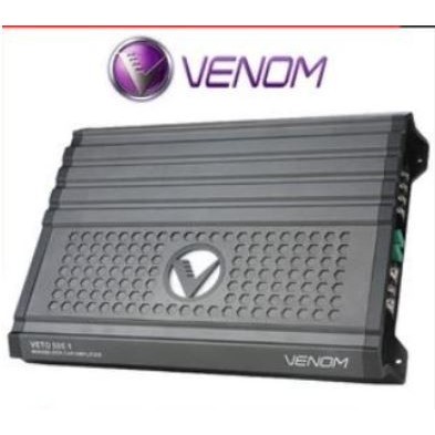 POWER AMPLIFIER MONOBLOCK VENOM VETO 500.1 / POWER MONOBLOCK VENOM ELEMENTO VETO 500 / POWER MONOBLO